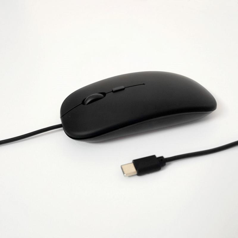 マウス Type-C USB 有線 静音 スマホ ノートパソコン 汎用 ギフト
