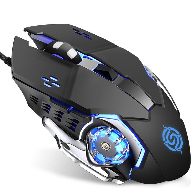マウス ゲーミングマウス 金属 USB 有線 光学式 ゲーミング PC デスクトップ ノートパソコン 事務 作業