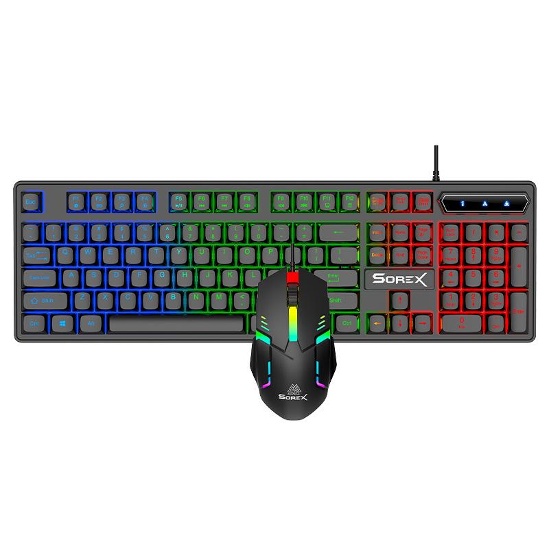 キーボード マウス 有線 デスクトップパソコン ノートパソコン 発光2