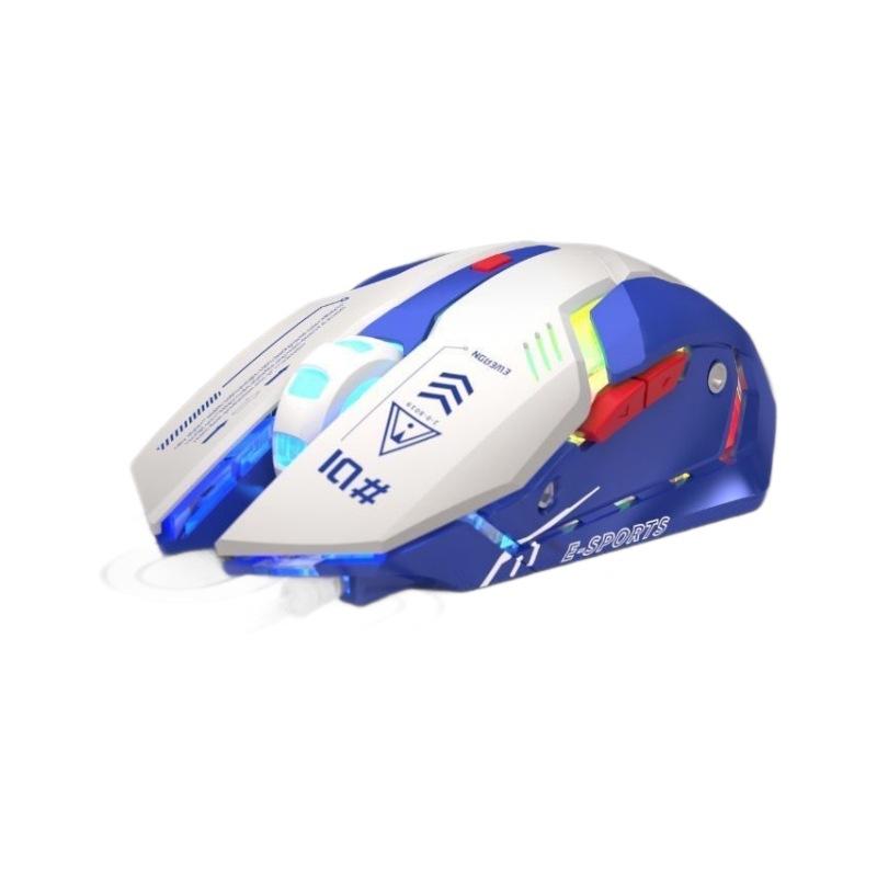 マウス ゲーミングマウス 静音 有線 機械式 側面電気メッキ加工 ノートPC デスクトップPC