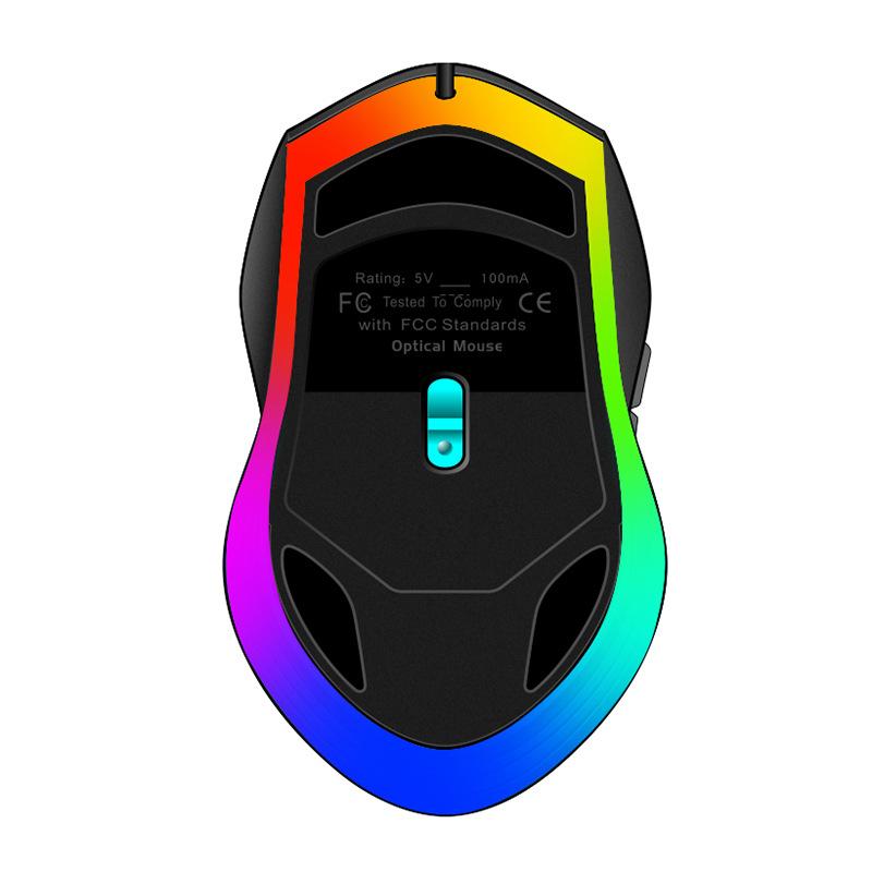 マウス ゲーミング 有線 光学式 高精度 DPI調整可能 快適 疲労軽減 PC パソコン デスクトップ2