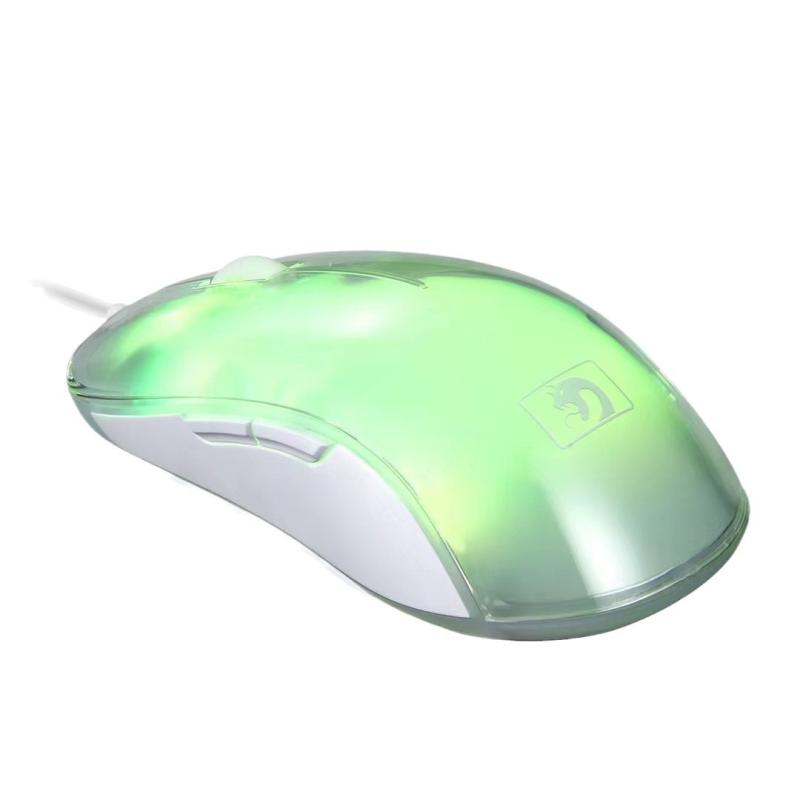 マウス ゲーミングマウス RGB 光学式 6Dボタン プログラム可能 透明 PC компьютер2