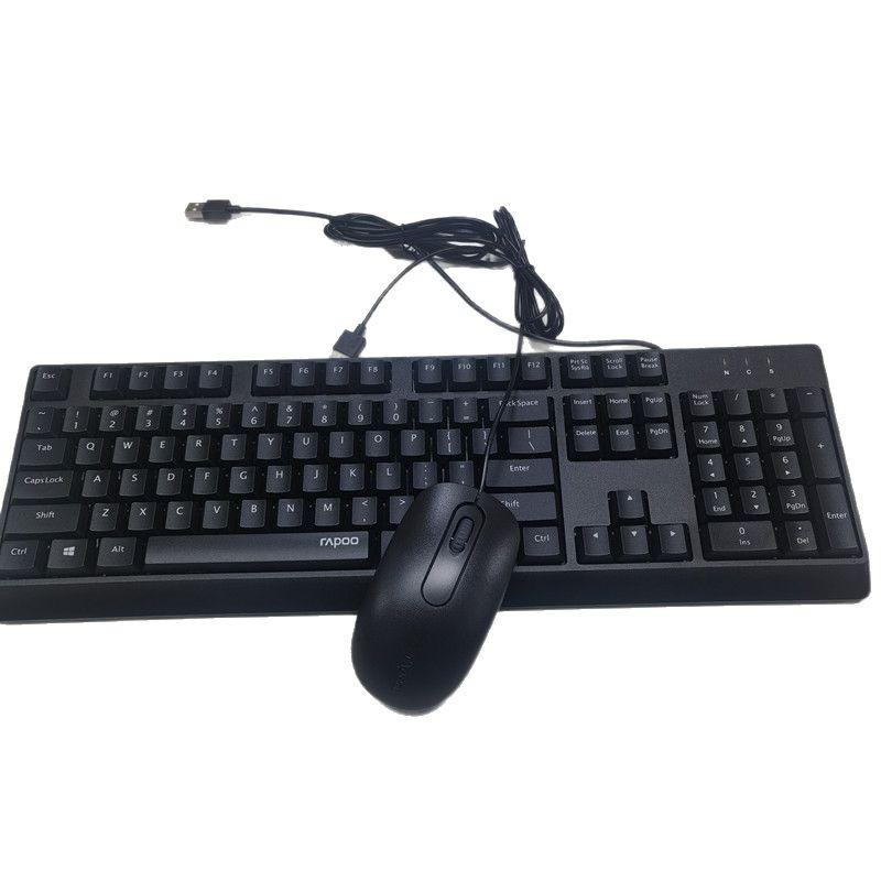 キーボード マウス 有線 光学式 薄型 静音 USB接続 ノートパソコン デスクトップパソコン 事務作業 テレワーク2