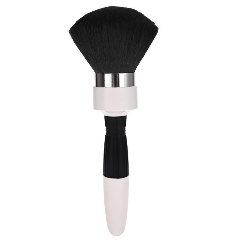 ヘアカットブラシ 美容院 散髪用 ヘアーブラシ 磁石付き 掃き払いブラシ 散髪ブラシ