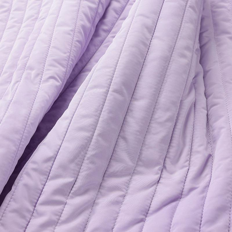 化粧ポーチ 筆箱 刺繡生地 キルティング 春亜紡布 コットン 綿入れ 直線