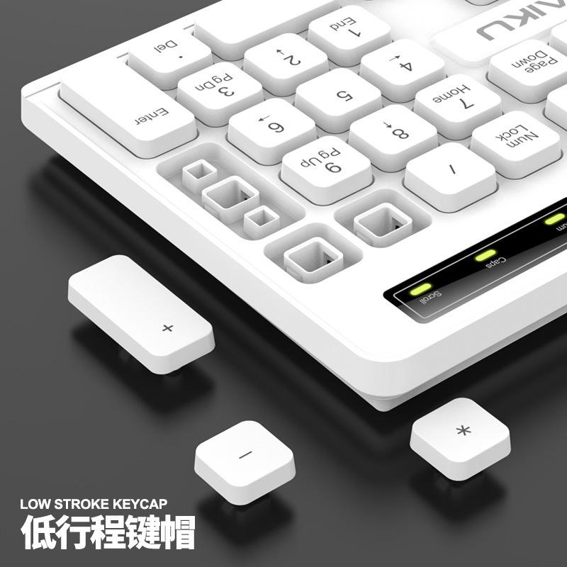 キーボード マウス セット 白 事務用 PC 周辺機器2