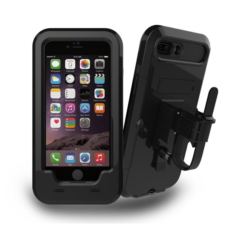 iPhone6 Plus バイク用スマホホルダー 防水 防塵 耐衝撃 スマホ ナビゲーション 保護ケース スマートフォン 携帯ホルダー 自転車 オートバイ