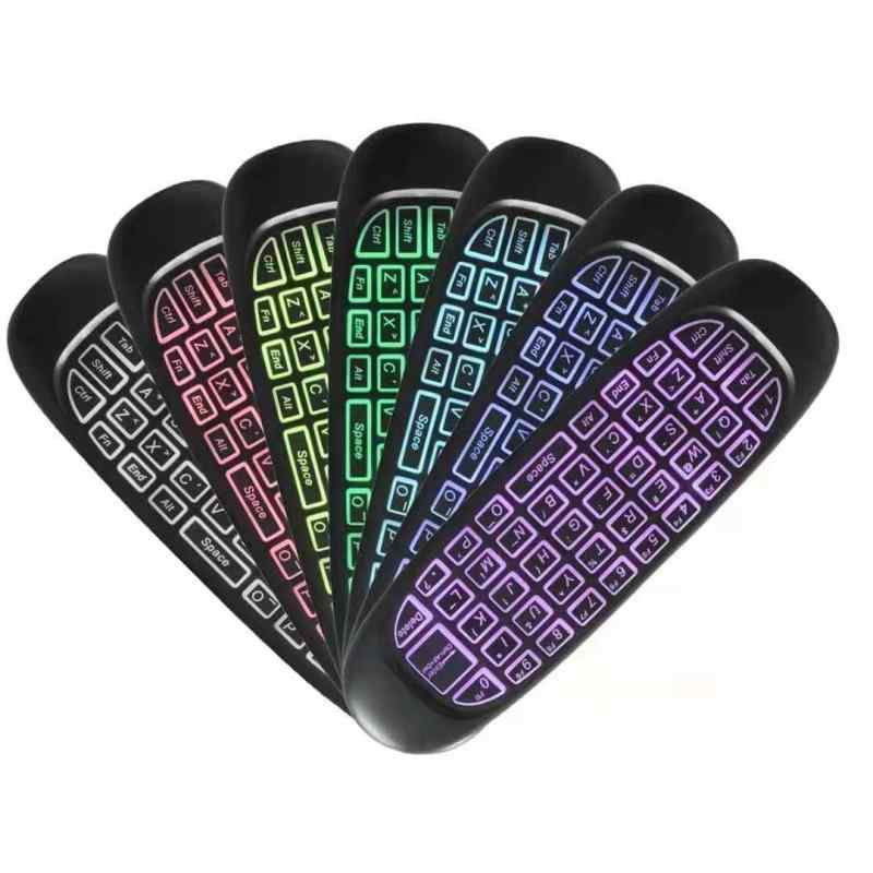 マウス 無線 ワイヤレス 空中 マウス リモコン スマート 音声認識 バックライト キーボード2