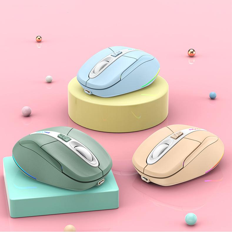 マウス 無線 Bluetooth 静音 人間工学 発光 オフィス 学生 パソコン 周辺機器 ノートパソコン
