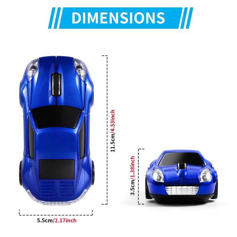 マウス 車モデル ポルシェ風 カーマウス ワイヤレス 光学式 おしゃれ かわいい プレゼント ギフト