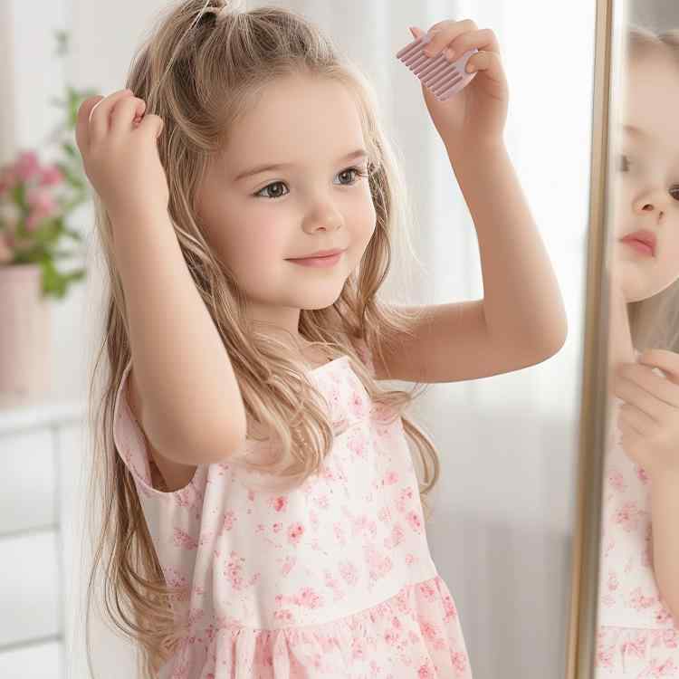 乐天商城 - おもちゃ キッズ 子供用 メイクアップセット シリコン製 ごっこ遊び 多機能 メイクブラシ 化粧学習用品