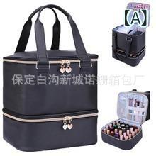 化粧ポーチ レディース PVC 持ち運び ネイル用品 収納バッグ ハンドバッグ 豪華感 大容量