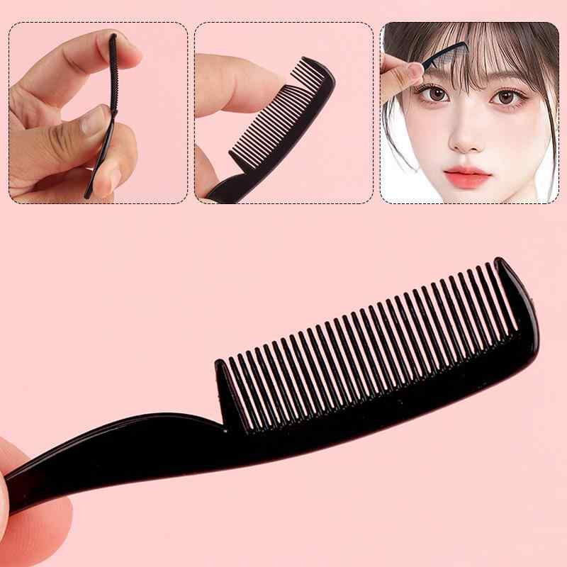 まつげコーム 眉コーム メイクアップ まつ毛 ブラシ 小型 携帯用