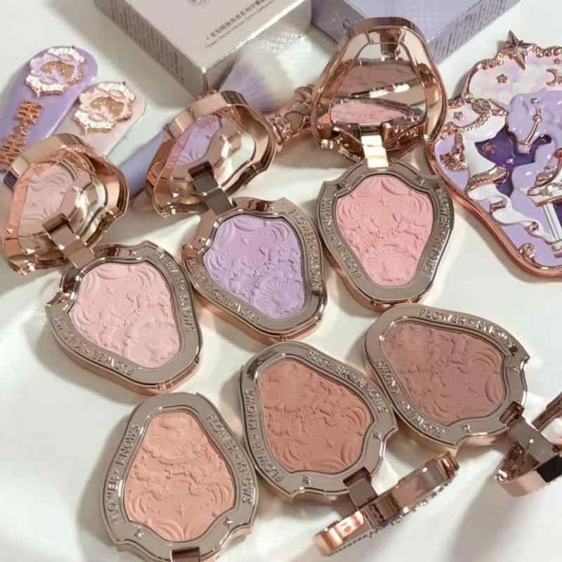 チーク カラー 花知晓 クリスタル ルナ アンカラ レッド ハニー スイート ティー 0.6g