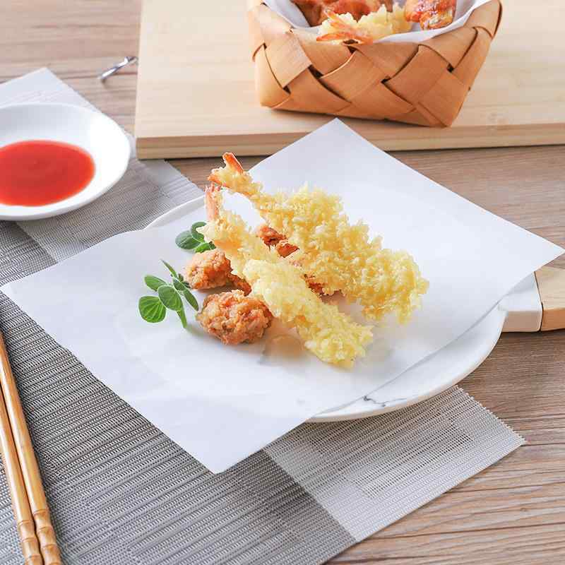 キッチン用品 クッキングシート 揚げ物 焼き物 油吸収シート 50枚 敷き紙 厚手 揚げ鶏 唐揚げ 焼き肉 バーベキュー ろ過 クッキングペーパー