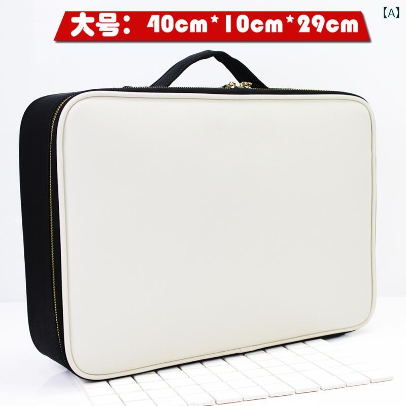 化粧ポーチ 大容量 多機能 洗漱收納バッグ 多層 メイクアップ アーティスト ボックス 鞄 ポータブル 旅行用 普段使い