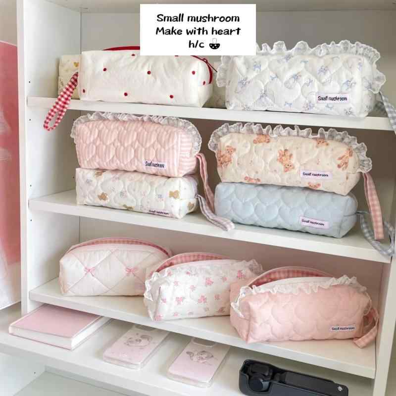 DJI Pocket 3 ケース 繻縫 ハンドメイド風 筆箱 ケーブル SDカード 収納ケース 携帯保護ケース