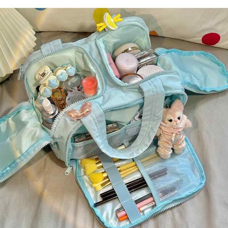 化粧ポーチ 大容量 持ち運び 旅行用