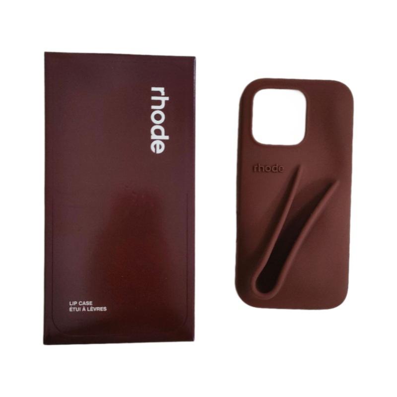 リップ iPhone ケース シリコン製 リップクリーム 口紅 収納 秋冬 海莉愛用