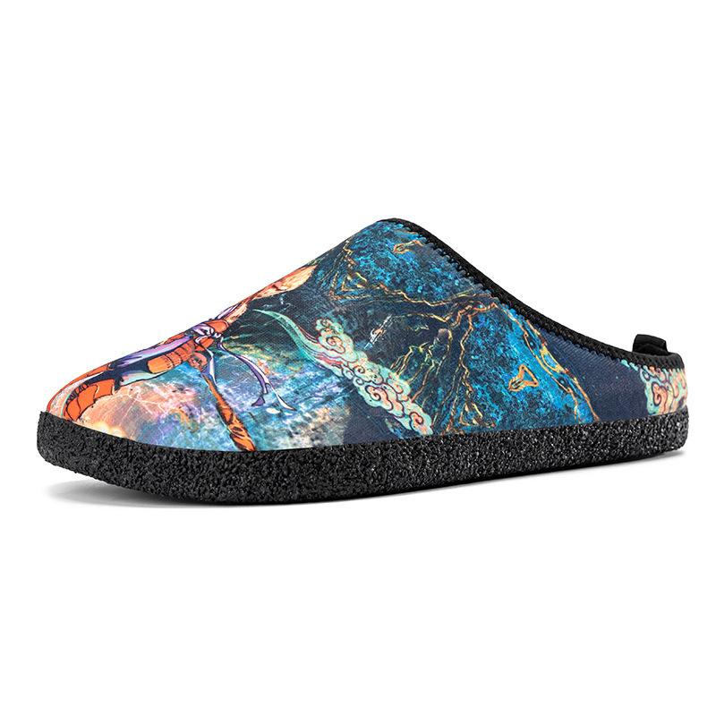 ルームシューズ 大判サイズ 室内履き 滑り止め 厚底 保温 カップル 秋冬 普段使い