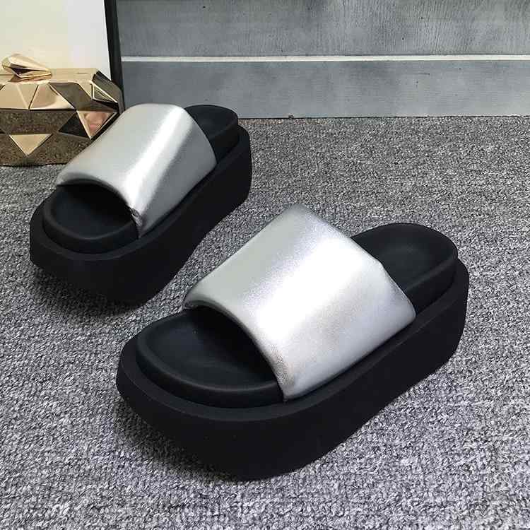 サンダル レディース 厚底 リゾート風 涼しい ビーチサンダル オープントゥ 快適 歩きやすい 美脚 かわいい2