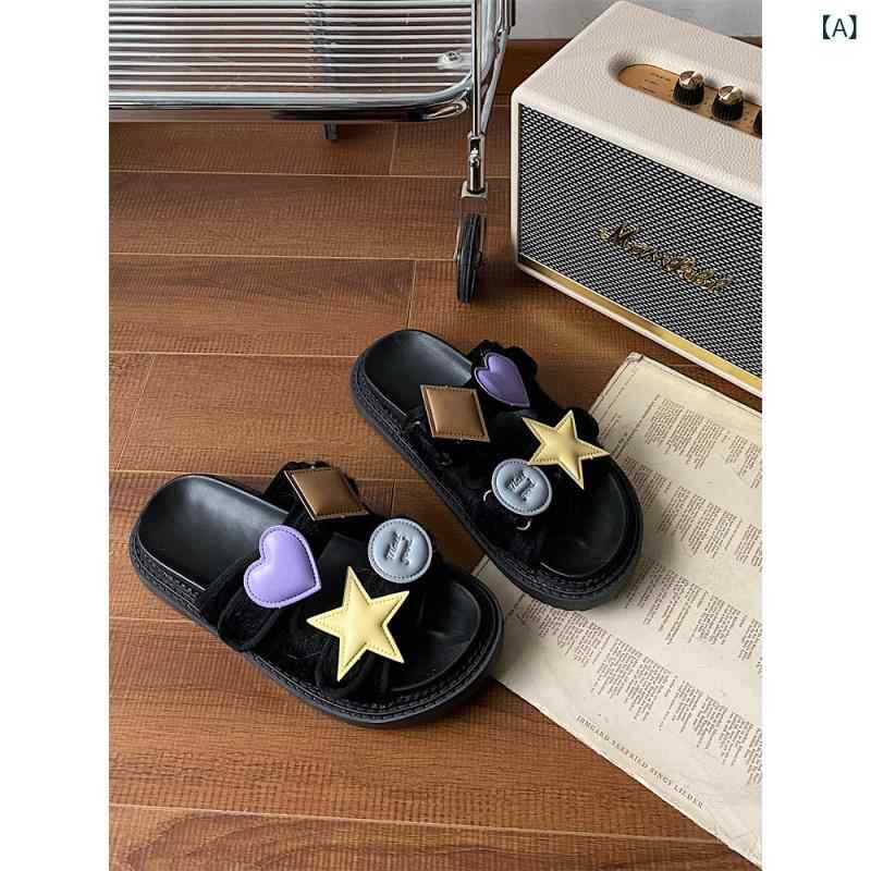 サンダル レディース 厚底 滑り止め ビーチサンダル かわいい カジュアル 普段使い 外履き