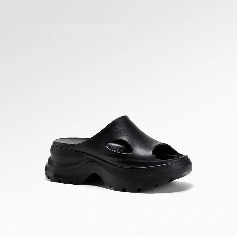 サンダル レディース 軽量 厚底 EVA 7cm 身長アップ 穴あき スリッパ オープントゥ 履き心地 滑り止め 普段使い