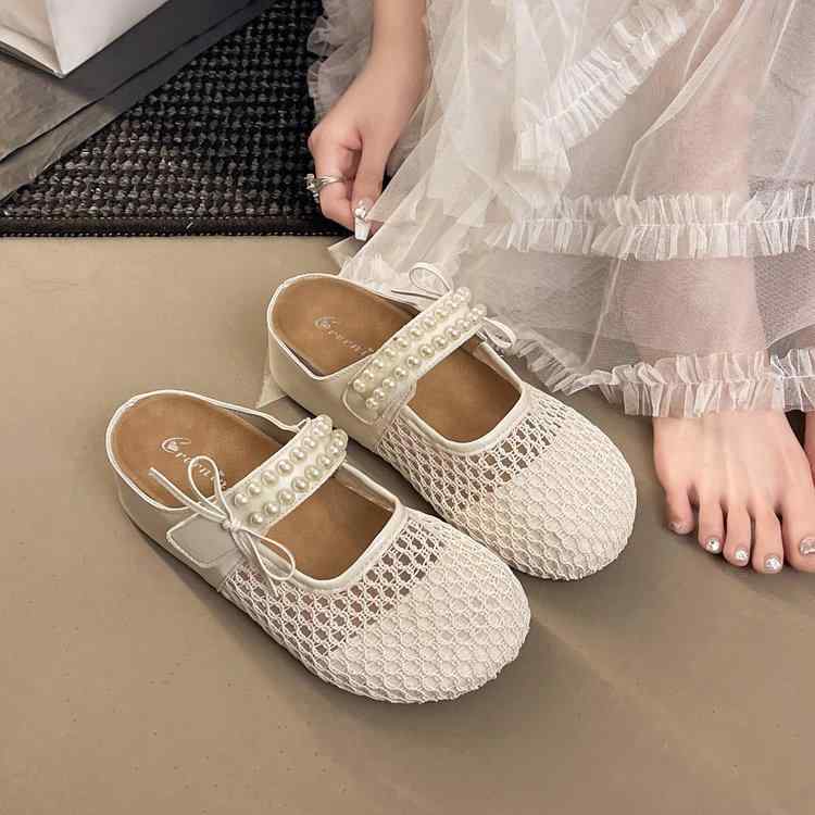 サンダル レディース 厚底 ミュール 2025春夏 スリッパ つっかけ 外履き 普段使い かわいい 歩きやすい 痛くなりにくい フェミニン