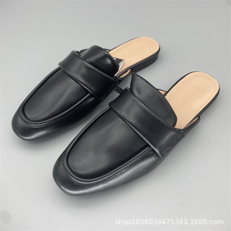 サンダル レディース フラット ぺたんこ スリッパ つっかけ 柔らかい 痛くなりにくい 歩きやすい 履きやすい 外履き ミュール ローヒール カジュアル 春夏