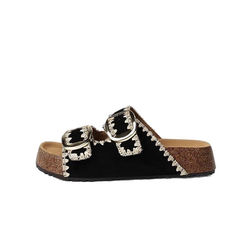 サンダル レディース 厚底 ボヘミア風 ビーチサンダル 女性用 普段使い 海水浴 かわいい 歩きやすい