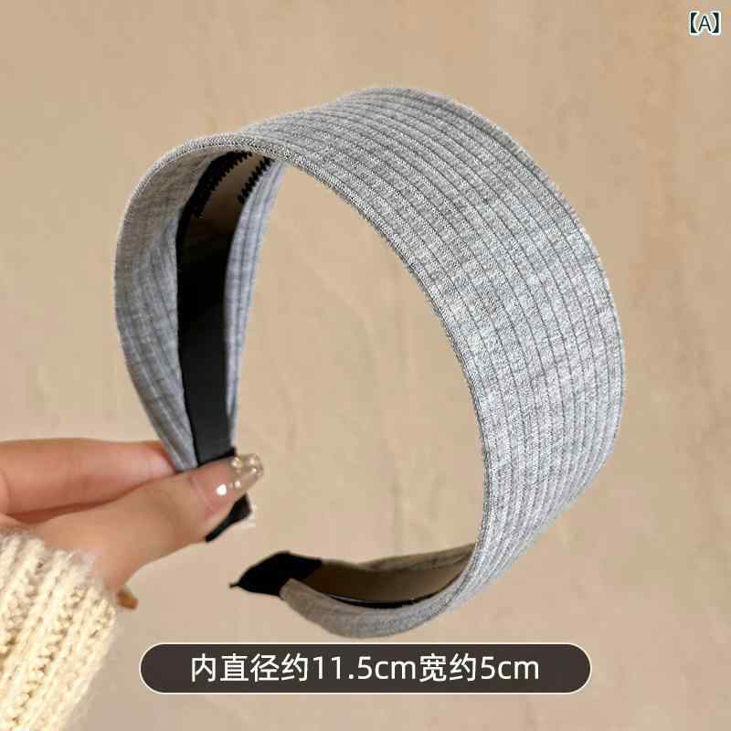 ヘアバンド レディース 高め ワイド 接触冷感 スポーツ 伸縮性 ヘッドバンド 豪華感 ヘアアクセサリー