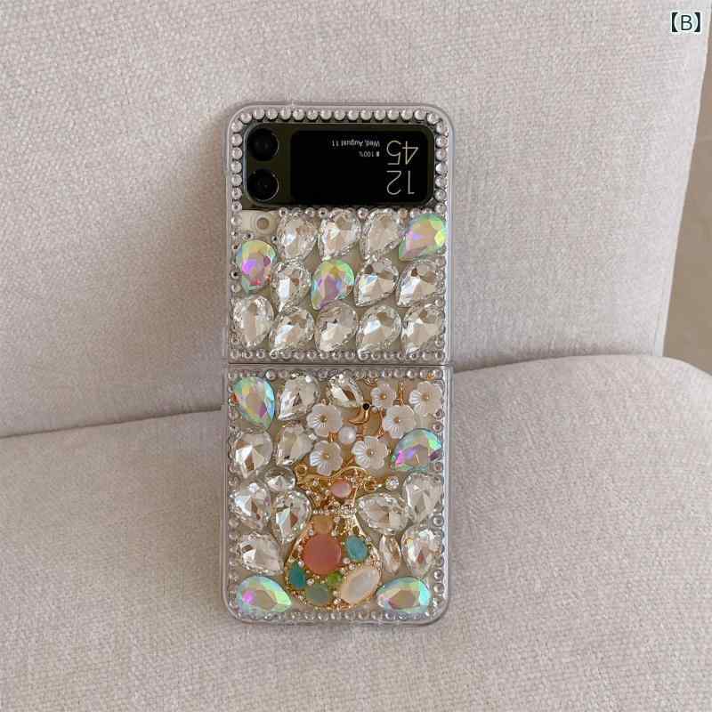 スマホケース Galaxy レディース かわいい 花柄 キラキラ ギャラクシー 携帯ケース カバー スマホ保護 耐衝撃 韓国2