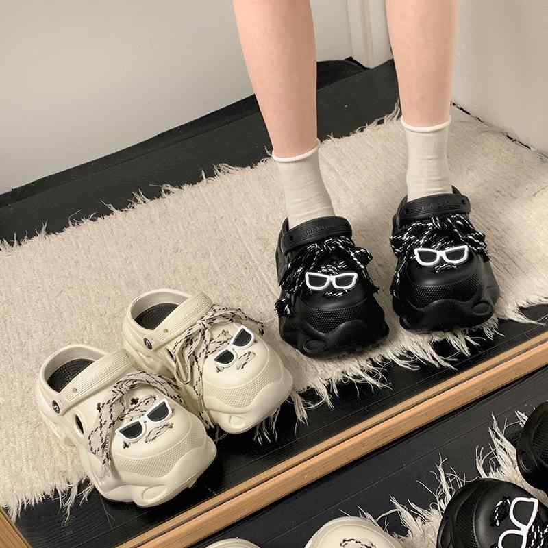 サンダル レディース かわいい 厚底 外履き スリッパ 黒 疲れにくい 履きやすい 滑り止め 軽量 春夏