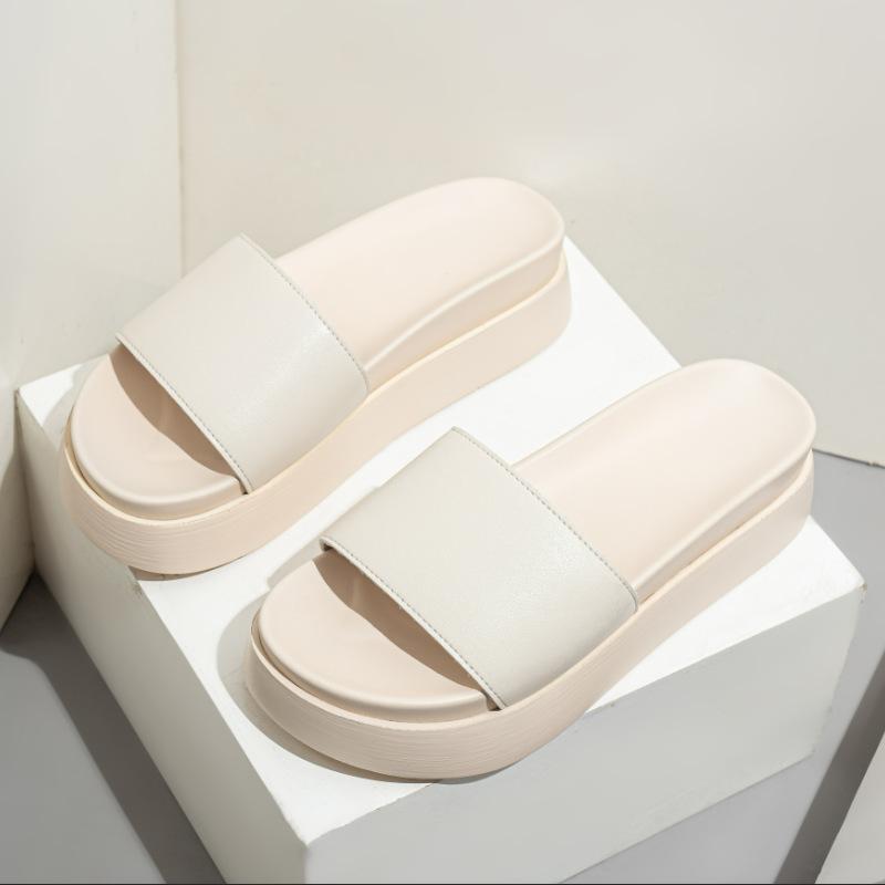 サンダル レディース 厚底 滑り止め 小さいサイズ 革 コンフォート 普段使い