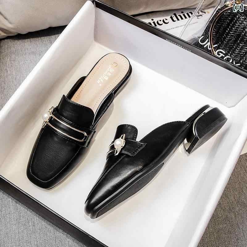 サンダル レディース 大きいサイズ ミュール 太ヒール 韓国 スリッパ 41 42 43 通気性