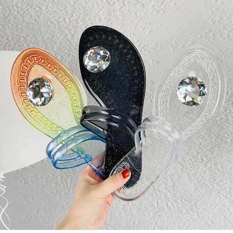 サンダル レディース 大きいサイズ ラウンドトゥ ビーチサンダル ぺたんこ フラット クッション 歩きやすい 疲れにくい カジュアル リゾート2