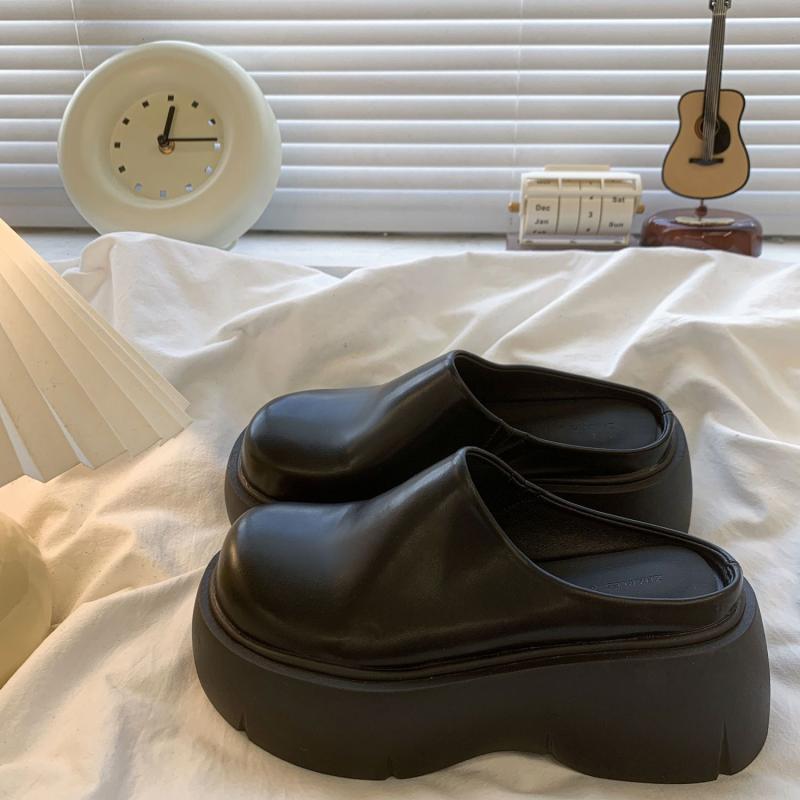 サンダル レディース 厚底 防水 クッション性 包頭 スリッパ 秋冬 快適 履きやすい 美脚 スタイルアップ 普段使い