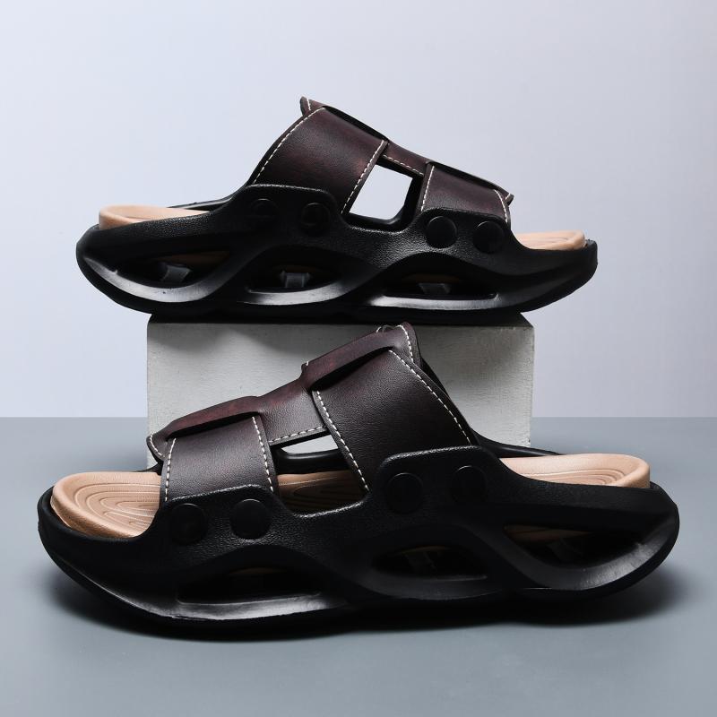 サンダル メンズ 男性用 ビーチサンダル 厚底 EVA素材 通気性 涼しい 衝撃吸収 滑り止め 履きやすい 普段使い アウトドア