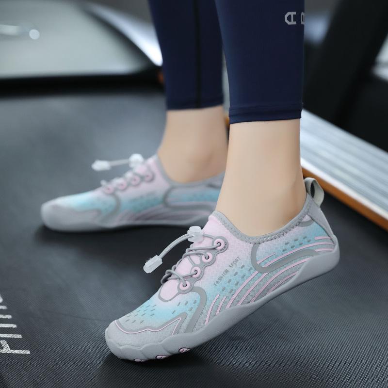 ヨガ フィットネス シューズ レディース 厚底 トレーニング シューズ ランニング マシン ジム 室内 運..