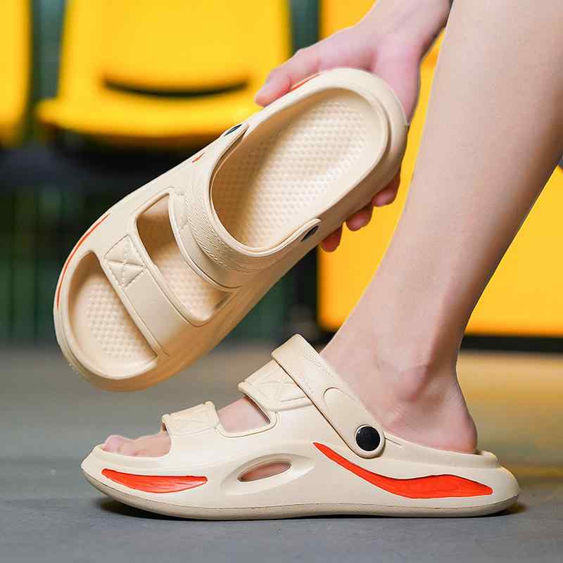 サンダル レディース メンズ 厚底 防臭 滑り止め ビーチサンダル レジャー リラックス 軽量 履き心地 快適