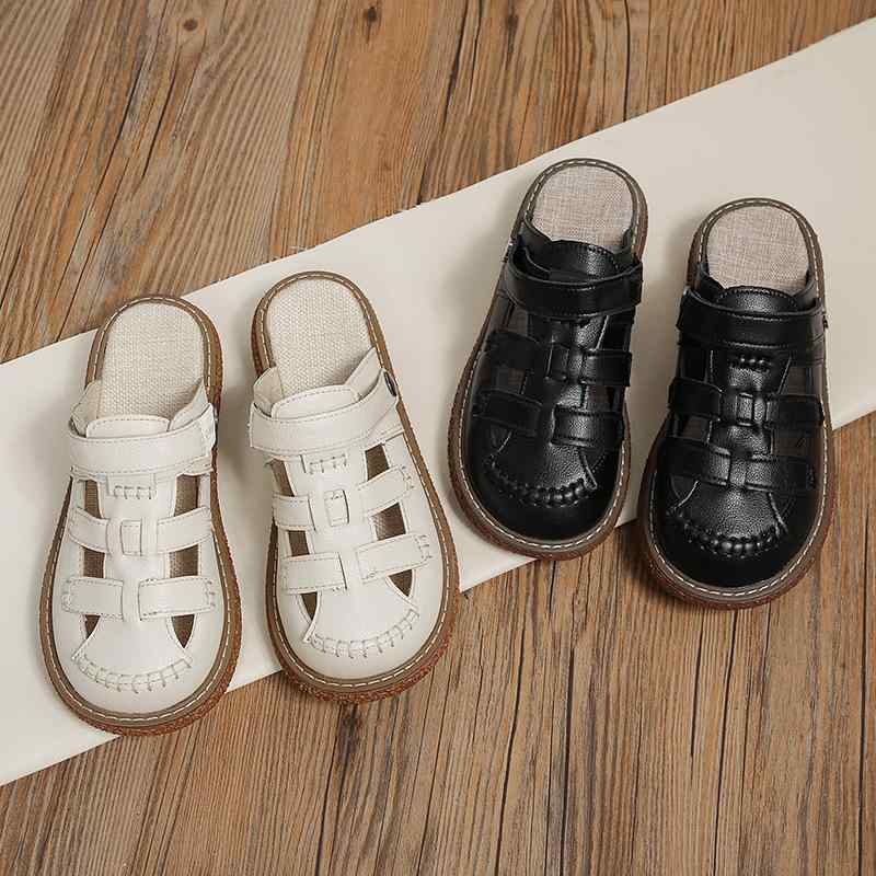 サンダル レディース 厚底 外履き 日常 普段使い スリッパ バブーシュ 春夏 シンプル カジュアル スタイル 歩きやすい