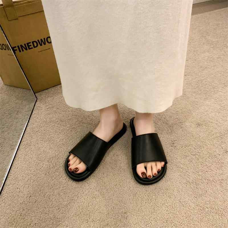 サンダル レディース フラット底 スカートに合う かわいい 外履き 大きいサイズ 春夏