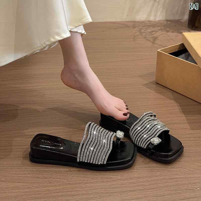 サンダル レディース 厚底 প্ল্যাটফর্ম ミュール スカート スリッパ 豪華感 かわいい 歩きやすい 普段使い