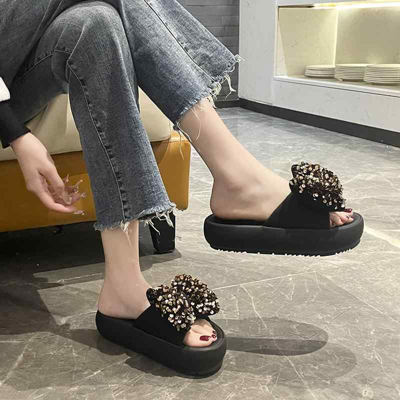 サンダル レディース 厚底 春夏 女性 靴 涼しい 柔らかい 履きやすい ビーチ 外履き 普段使い