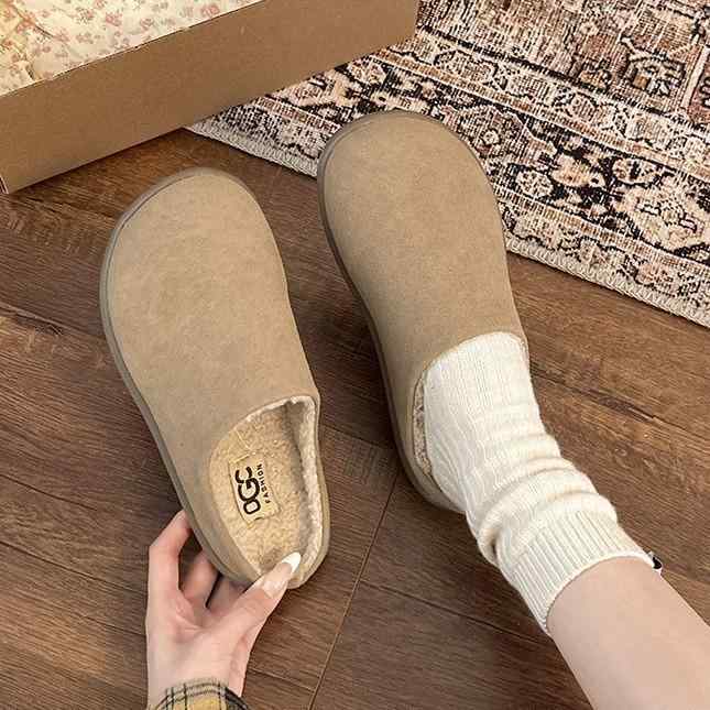 サンダル レディース 秋冬 ボア サボ サンダル あったか フラット ローヒール 歩きやすい 履きやすい 痛くなりにくい 暖かい 防寒 滑り止め 室内 外履き ルームシューズ スリッパ かわいい ぺたんこ カジュアル