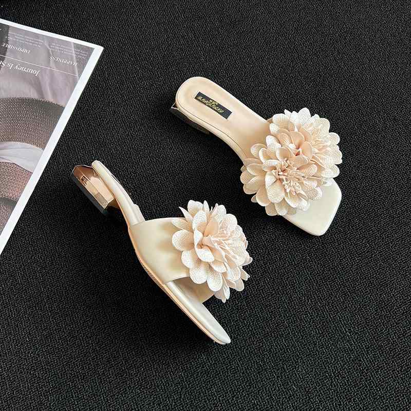 サンダル レディース 春夏 フラットヒール ビーチサンダル 歩きやすい 軽い 軽量 快適 普段使い 外履き かわいい 花柄