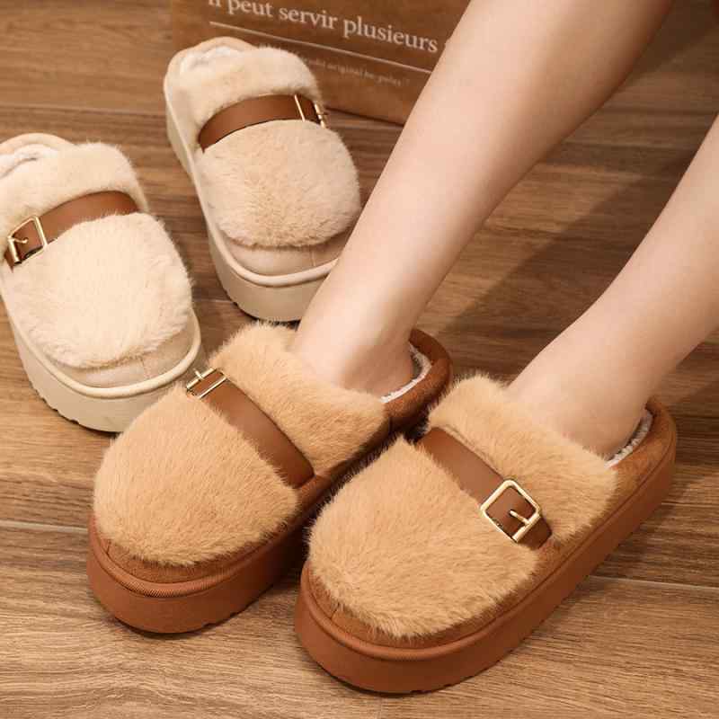 2スリッパ レディース 厚底 ルームシューズ メンズ 室内履き あったか モコモコ 滑り止め 秋冬 防寒 クッション