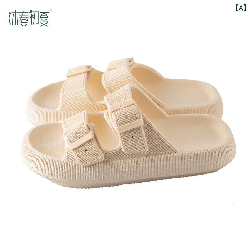 サンダル レディース EVA 厚底 涼感 履き心地 柔らか 滑り止め 普段使い ルームシューズ 春夏 アウトドア