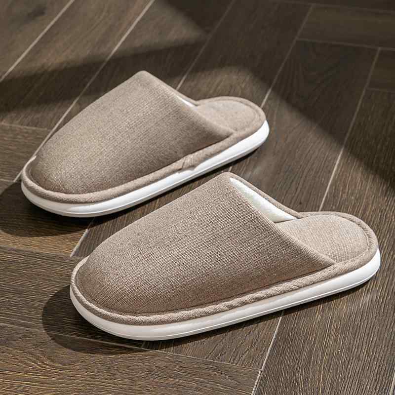 スリッパ メンズ 男性用 秋冬 室内 厚底 防滑 通気性 吸汗