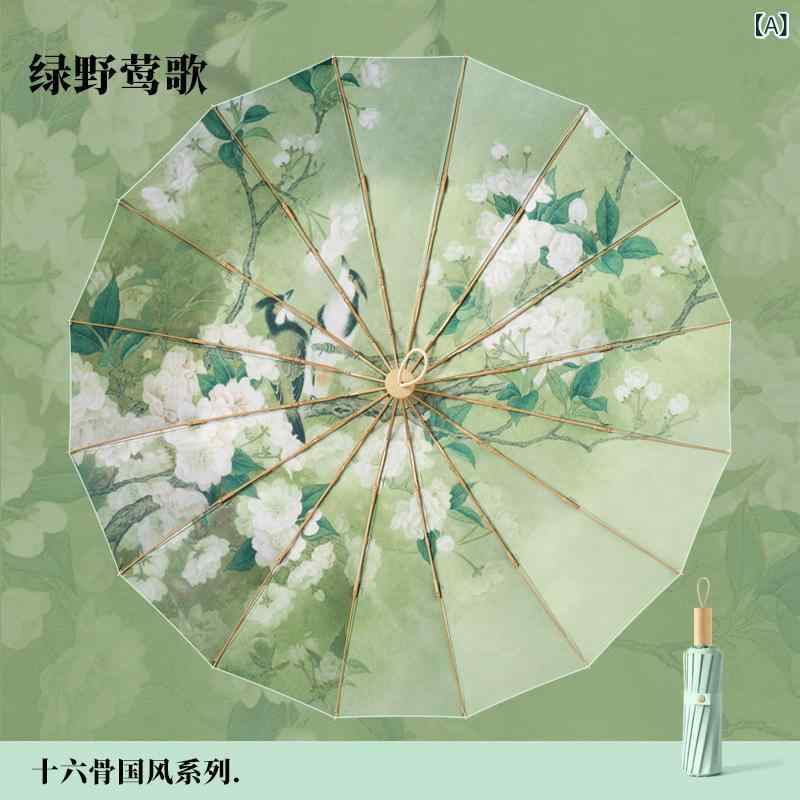 傘 レディース 日傘 雨傘 16本骨 三�